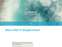Tablet Screenshot of berlinhimmel.de